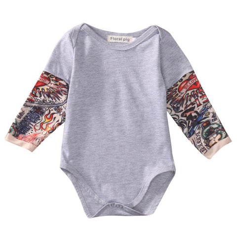 Image of Tattooed Romper for Toddlers