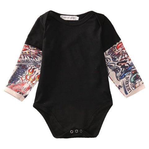 Image of Tattooed Romper for Toddlers