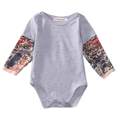 Image of Tattooed Romper for Toddlers